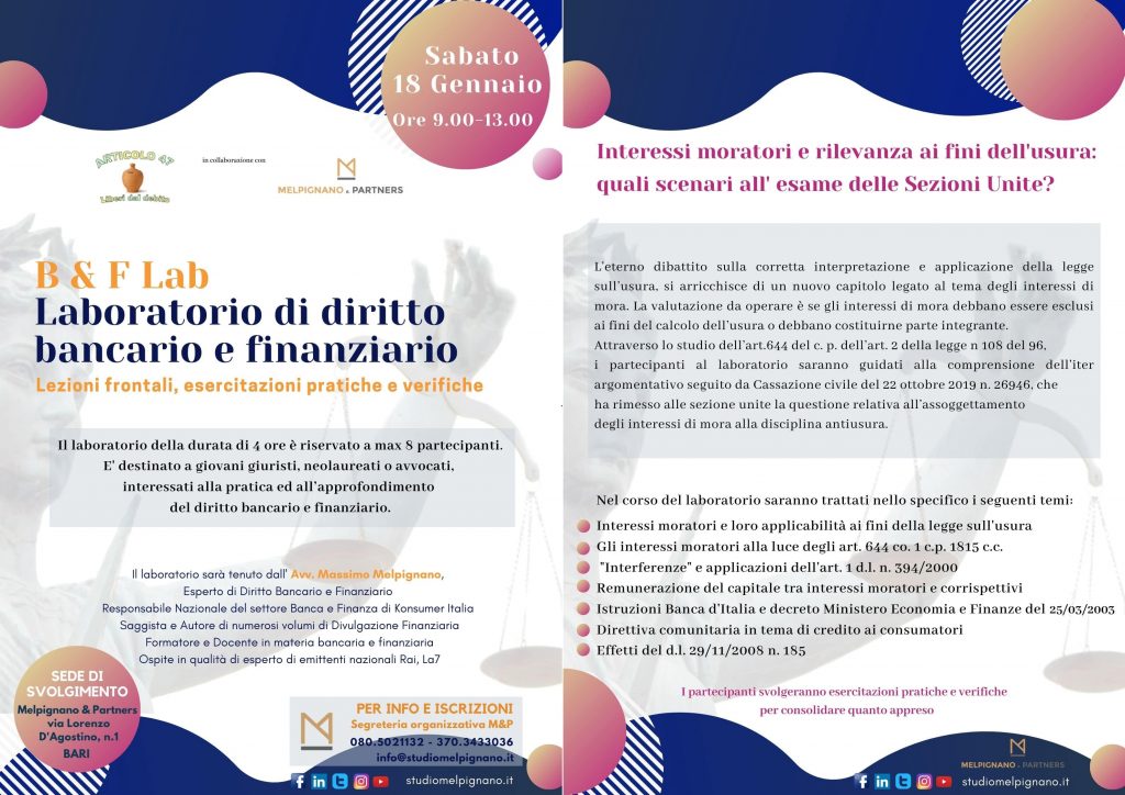 bancario e finanziario